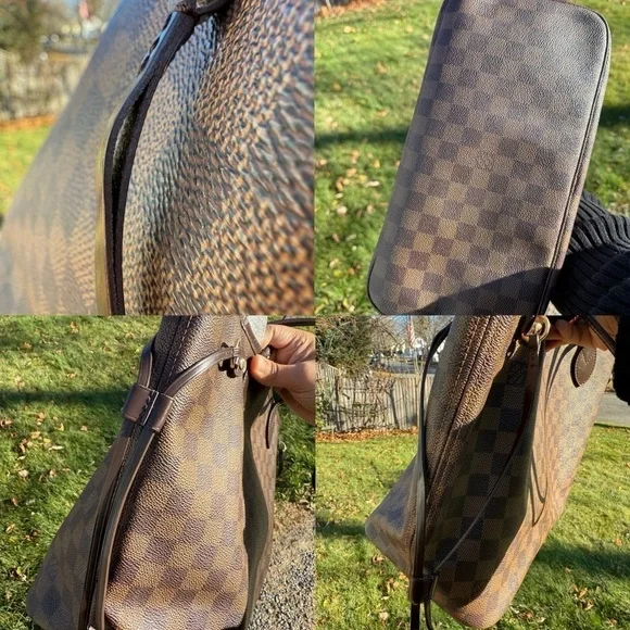 Louis vuitton neverfull MM damier ebene - Picture 10 of 17